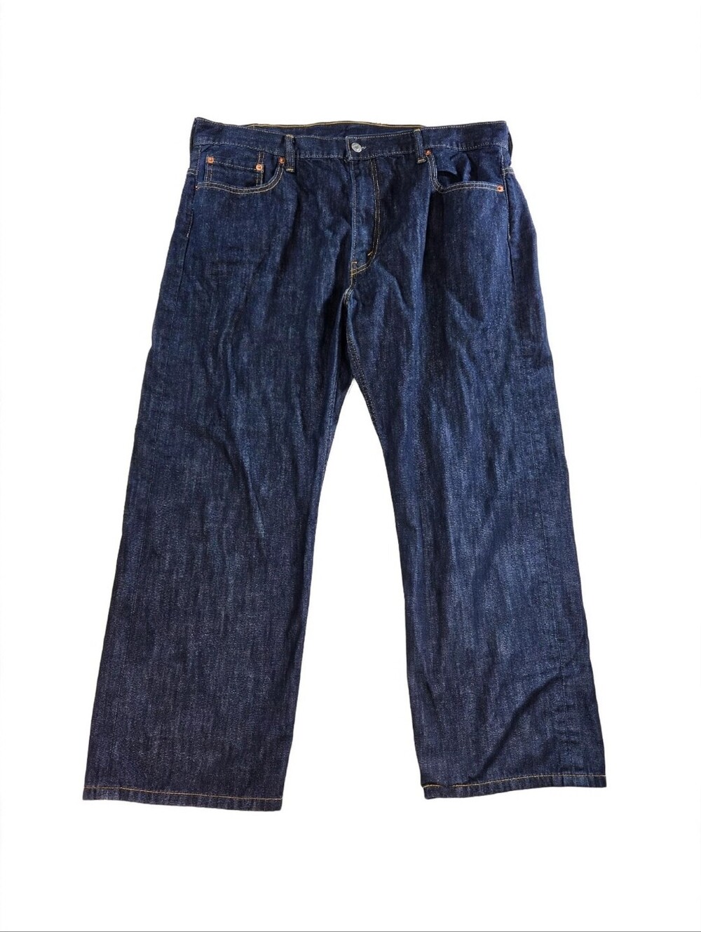 Levi's 569 Loose Straight Jeans Mens W40 L30 Dark Wash Rinse Workwear